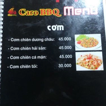 Tổng hợp- Quán Ăn Carô BBQ - Nguyễn Cửu Đàm