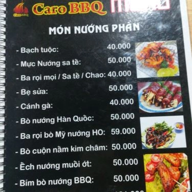 Tổng hợp- Quán Ăn Carô BBQ - Nguyễn Cửu Đàm