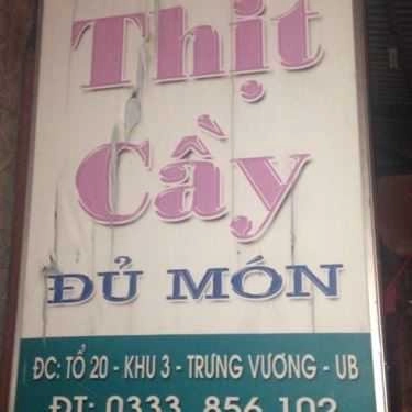 Tổng hợp- Cát Nụ - Thịt Cầy Đủ Món