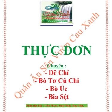 Tổng hợp- Nhà Hàng Cau Xanh Quán - Đất Mới