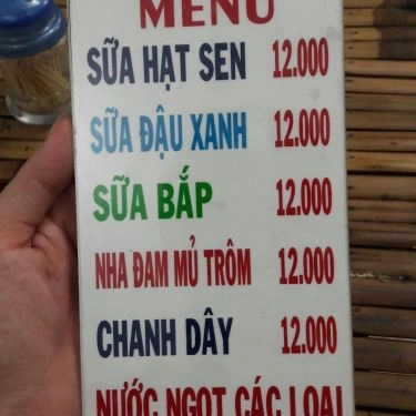 Thực đơn- Quán Ăn Cây Bàng - Bánh Canh Tôm