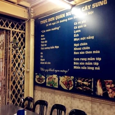 Không gian- Quán Ăn Cây Sung Quán Nướng
