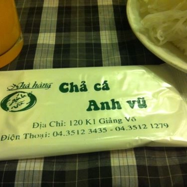 Tổng hợp- Nhà Hàng Chả Cá Anh Vũ