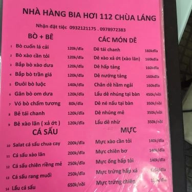 Tổng hợp- Quán Ăn Chả Cá Mít Béo - Các Món Cá Lăng