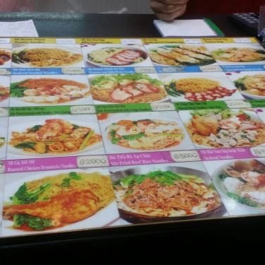 Thực đơn- Quán Ăn Chấm Đỏ - Parkson Cantavil