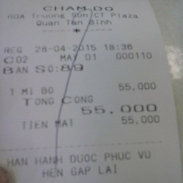 Tổng hợp- Nhà Hàng Chấm Đỏ -  Parkson CT Plaza