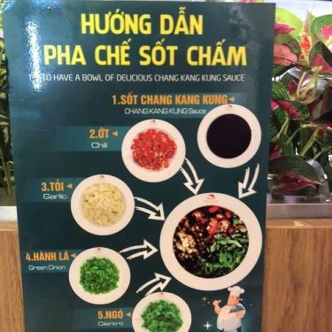 Thực đơn- Nhà Hàng Chang Kang Kung - Hải Sản Khói - Vạn Hạnh Mall