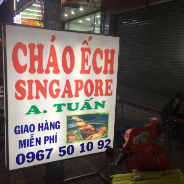 Thực đơn- Quán Ăn A. Tuấn - Cháo Ếch Singapore - Nguyễn Thị Thập