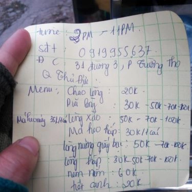 Tổng hợp- Quán Ăn 18A Nam Định - Cháo Lòng & Má Heo