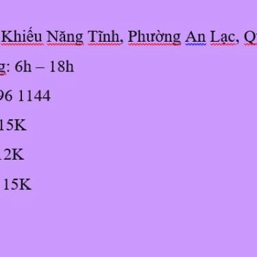 Tổng hợp- Quán Ăn Cháo Lòng & Cà Phê