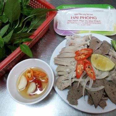 Món ăn- Quán Ăn Hải Phòng - Cháo Lòng Tiết Canh