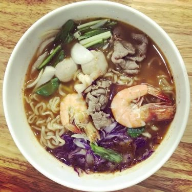 Món ăn- Quán Ăn Cháo Mực, Cháo Lòng & Mì Cay Hàn Quốc