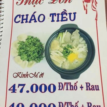 Thực đơn- Quán Ăn Cháo Tiều Cô Phi