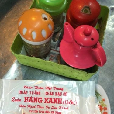 Thực đơn- Quán Ăn Cháo Trắng Hàng Xanh