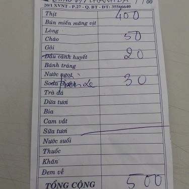 Tổng hợp- Quán Ăn Cháo Vịt Thanh Đa (Gốc Nhà Lá) - Bình Quới