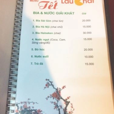 Thực đơn- Quán Ăn Chất - Nướng Và Lẩu