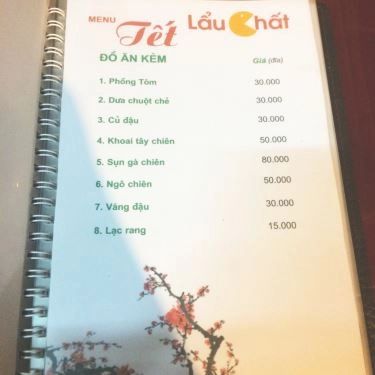 Thực đơn- Quán Ăn Chất - Nướng Và Lẩu