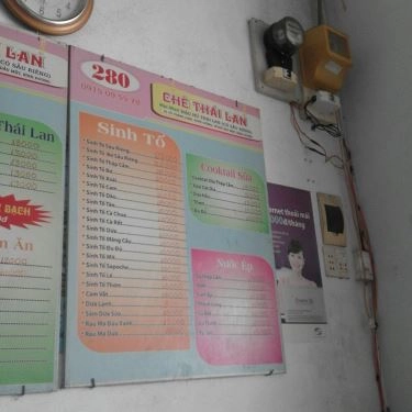 Thực đơn- Quán Ăn Chè 280
