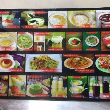 Thực đơn- Quán Ăn Chè, Caramen, Bánh Tráng - Trần Quý Cáp