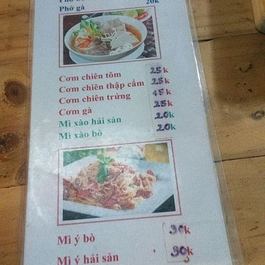 Thực đơn- Quán Ăn Chè Cung Đình Huế - Tuyến Liên Xã