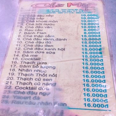 Tổng hợp- Quán Ăn Chè Mỹ - Nguyễn Văn Đậu