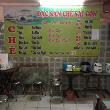 Thực đơn- Quán Ăn Chè Sài Gòn - Đê La Thành