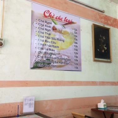Thực đơn- Quán Ăn Chè Sài Gòn - ĐH Hà Nội