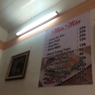 Thực đơn- Quán Ăn Chè Sài Gòn - ĐH Hà Nội