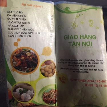 Thực đơn- Quán Ăn Chè Thái Biển Ngọc