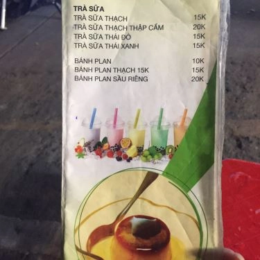 Thực đơn- Quán Ăn Chè Thái Biển Ngọc