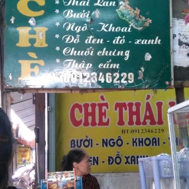 Thực đơn- Quán Ăn Chè Thái Hồ Đắc Di - Chợ Nam Đồng