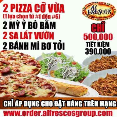 Tổng hợp- Nhà Hàng Al Fresco's - Mỹ Toàn