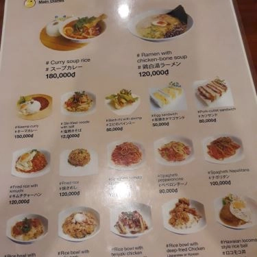 Thực đơn- Nhà Hàng Asovia Resraurant - Ẩm Thực Nhật Bản
