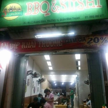 Tổng hợp- Quán Ăn Ba Con Sóc - BBQ & Sushi - Lê Quang Định