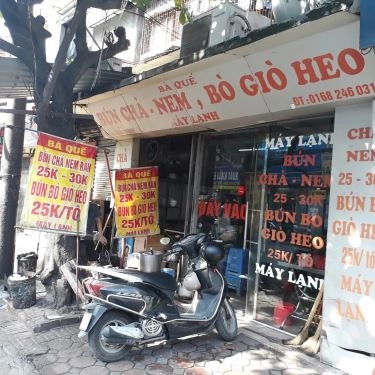 Tổng hợp- Quán Ăn Bà Quế - Bún Chả & Bún Giò Bò