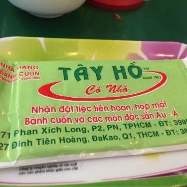 Tổng hợp- Quán Ăn Bánh Cuốn Tây Hồ - Phan Xích Long