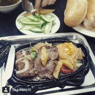 Món ăn- Quán Ăn Chính Hạnh - Bánh Mì Bít Tết