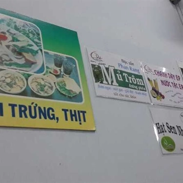 Thực đơn- Quán Ăn Bích - Mì Quảng Cá Lóc