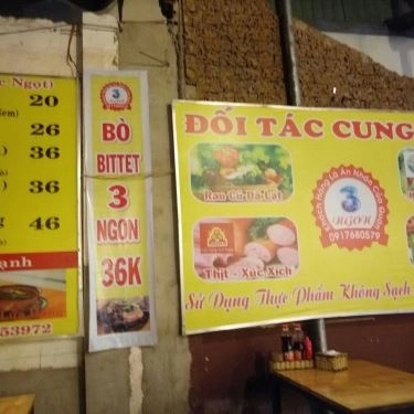 Thực đơn- Quán Ăn Bò Né 3 Ngon - Bò Quanh Lửa Hồng - Ung Văn Khiêm