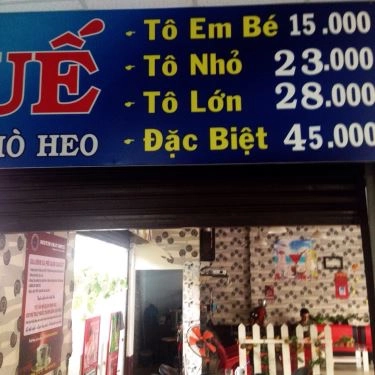Thực đơn- Quán Ăn Bún Bò Huế Minh Nguyên - Quốc Lộ 13