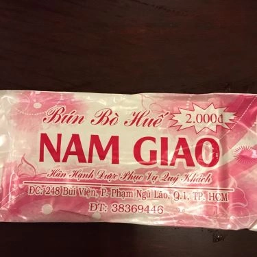 Tổng hợp- Quán Ăn Bún Bò Nam Giao