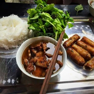Món ăn- Quán Ăn Bún Chả - Bát Sứ