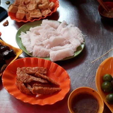 Món ăn- Quán Ăn Hòa Râu - Bún Đậu Lòng Nướng