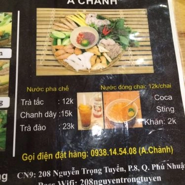 Tổng hợp- Quán Ăn Bún Đậu Mắm Tôm A Chảnh - Nguyễn Trọng Tuyển