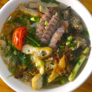 Món ăn- C102 - Bún Hải Sản & Nước Ép Trái Cây Tươi