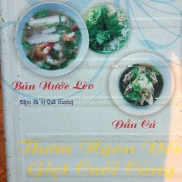Thực đơn- Quán Ăn Chị Ba Hiền - Bún Nước Lèo Sóc Trăng