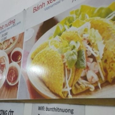 Thực đơn- Quán Ăn Bún Thịt Nướng Loan - Ngô Quyền