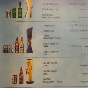 Thực đơn- Cá Hề - Quán Ăn Đồng Giá 49K