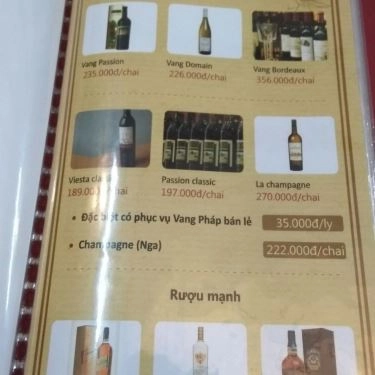 Thực đơn- Quán Ăn Chả Cá Hà Nội Xưa