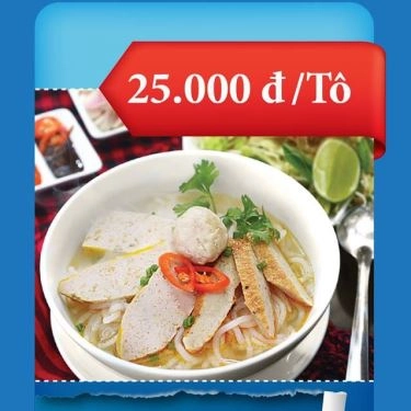 Thực đơn- Quán Ăn Duyên Hải Quán - Bún Chả Cá Quy Nhơn